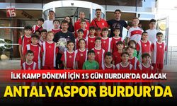 Antalyaspor kamp için Burdur'a geldi