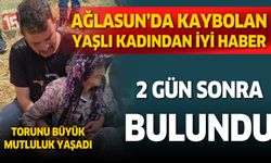 Ağlasun'da kaybolan kadın 2 gün sonra bulundu