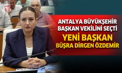 Antalya Büyükşehir Belediye başkan vekili Büşra Dirgen Özdemir oldu