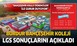 Burdur Bahçeşehir Koleji'nden LGS'de Rekor Başarı