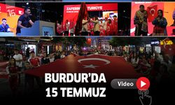 Burdur'da 15 Temmuz anma programı