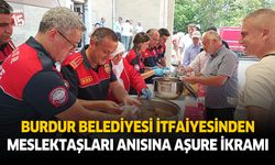 Burdur İtfaiyesinden Şehit ve Merhum Meslektaşları İçin Aşure Hayrı