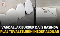Burdur'da vandallar bu kez halk plajında ortaya çıktı