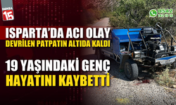 Patpatın altında kalan 19 yaşındaki genç hayatını kaybetti
