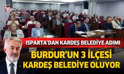 Isparta ile Burdur Arasında “Kardeş Belediye” Adımı