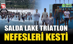 Türkiye'nin Maldivleri Salda Lake Triatlon nefes kesti