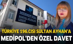 Mehmet Uzal Sosyal Bilimler Lisesi öğrencisi Sultan Ayhan'a Medipol'den özel davet