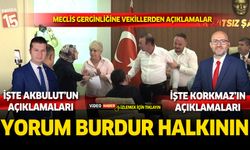 Burdur Belediye Meclis gerginliğine Milletvekillerinden açıklama geldi