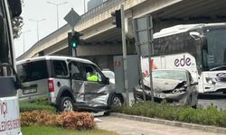 Kırmızı ışık ihlali kaza yaptırdı: 1 yaralı