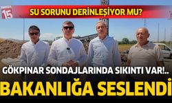 Burdur Gökpınar içme suyu sondaj çalışması bitti ancak sıkıntı büyük