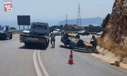 Antalya Kaş’ta Kaza: Araç Ters Döndü, 2 Yaralı