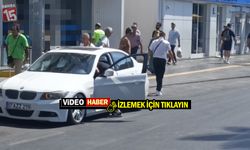 Antalya'da trafik ışıklarında önünü kesip darp ettiler. İşte o anlar