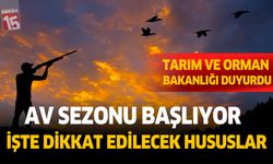 2025-2026 Av Sezonu 23 Ağustos’ta Başlıyor