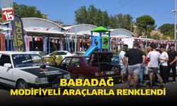 Babadağ Modifiyeli Araçlarla Renklendi