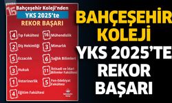 Bahçeşehir Koleji YKS 2025’te  Rekor Başarı