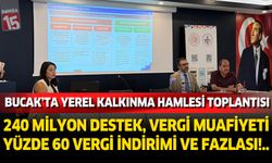Bucak’ta Yerel Kalkınma Hamlesi Toplantısı Düzenlendi