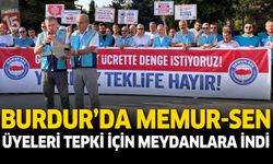 Burdur’da Memur-Sen’den Toplu Sözleşme Teklifine Tepki