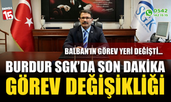 SGK İl Müdürü Bayram Balban Isparta’ya Atandı