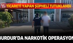 Burdur’da Narkotik Operasyonu: 400 Kullanımlık Sentetik Kannabinoid ve Metamfetamin Ele Geçirildi