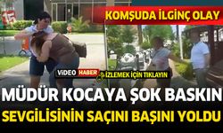 Aldatan müdür kocaya eşinden şok baskın. İşte o anlar!..