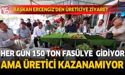 Başkan Ercengiz Çatağıl Fasulye Pazarı’nda Üreticilerle Buluştu
