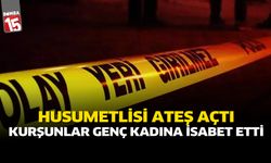 Husumetlisine Ateş Açtı, Kurşunlar Yoldan Geçen Genç Kadına Da İsabet Etti