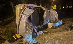 Burdur NATO Yolu’nda Feci Kaza!