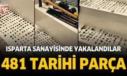 Isparta sanayisinde Yunus timlerinden şok tarihi eser baskını