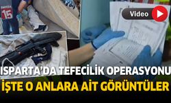 Isparta'da tefecilik operasyonu. İşte o anların görüntüleri