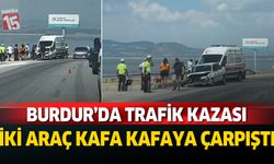Burdur'da trafik kazası