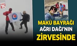 Burdur MAKÜ Bayrağı 5.137 Metrede Dalgalandı