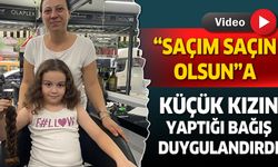 Antalya'da minik Asel'den örnek bağış