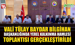 Yerel kalkınma hamlesi toplantısı gerçekleştirildi