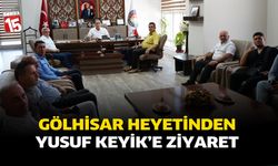 Gölhisar Heyetinden Yusuf Keyik’e Ziyaret