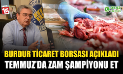 Burdur'da et ve et ürünlerine zam şoku