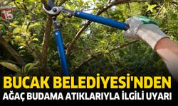 Bucak Belediyesi’nden Ağaç Budama Atıklarıyla İlgili Uyarı