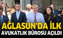 Ağlasun’da İlk Avukatlık Bürosu Açıldı