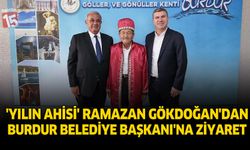 ‘Yılın Ahisi’ Ramazan Gökdoğan’dan Burdur Belediye Başkanı’na Ziyaret