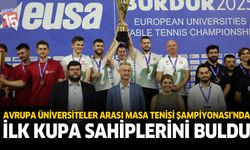 Avrupa Üniversiteler Arası Masa Tenisi Şampiyonası’nda İlk Kupa Sahiplerini Buldu
