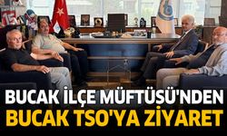Bucak İlçe Müftüsü’nden Bucak TSO’ya Ziyaret