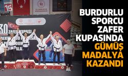 Burdurlu Sporcu Zafer Kupası’nda Gümüş Madalya Kazandı