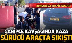 Burdur’da Trafik Kazası: Garipçe Kavşağı’nda Korkutan Çarpışma