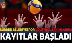 Burdur Belediyespor Voleybol Takımlarına Kayıtlar Başladı