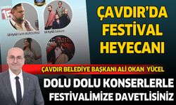 Çavdır Kültür Sanat ve Alışveriş Festivaline davetlisiniz
