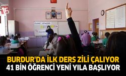 Burdur’da İlk Ders Zili Çalıyor: 41 Bin Öğrenci Yeni Yıla Başlıyor