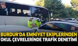 Burdur’da Emniyet Ekiplerinden Okul Çevrelerinde Trafik Denetimi