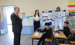 Emirdağ İlçe Milli Eğitim Müdürü, köy okullarını ziyaret etti