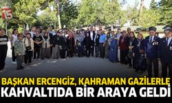 Başkan Ercengiz, Kahraman Gazilerle Kahvaltıda Bir Araya Geldi
