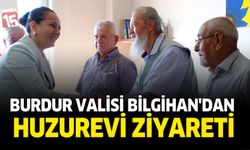 Burdur Valisi Bilgihan’dan Huzurevi Ziyareti