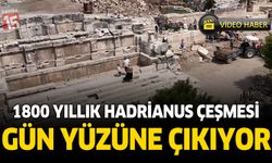 Burdur Sagalassos’ta 1800 yıllık Hadrianus Çeşmesi gün yüzüne çıkıyor
